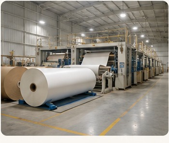 Paper manufacturing and packaging facility